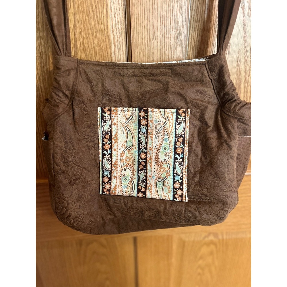 Patchwork USA Handmade ARTISAN Multicolor Boho Hippie Shoulder Bag Purse - Picture 2 of 8